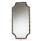 Baxton Studio Lieven Rustic Glam and Luxe Two-Tone Light Brown and Black Finished Metal Accent Wall Mirror 229-12928-ZORO - alternate 3